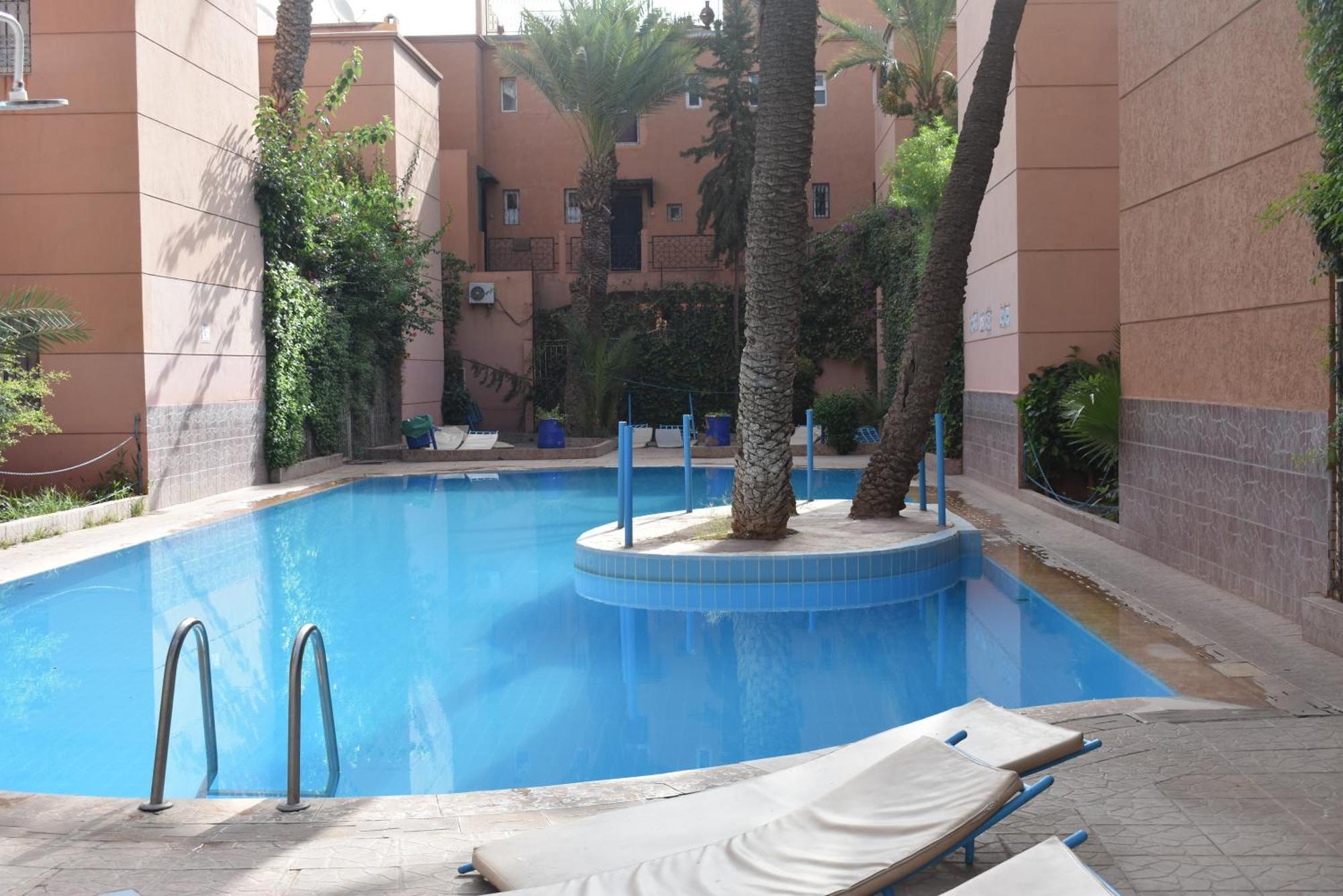 Riad Alaoui 146 With Swimming Pool And Free Parking Apartment Marrakesh Bagian luar foto
